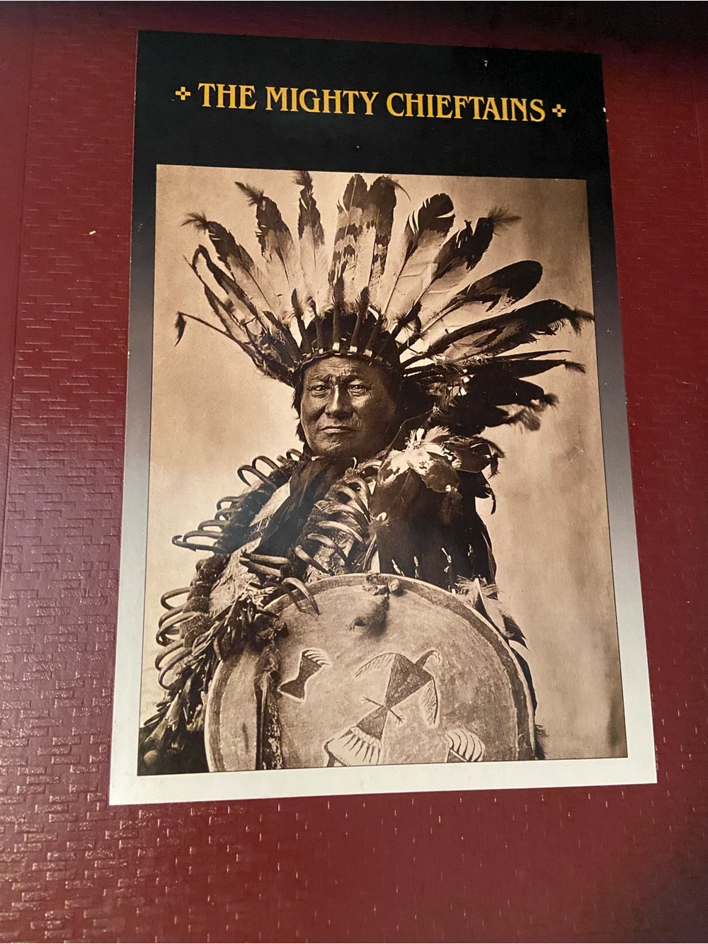 VTG Time Life Native American Indian Chief Mighty Chieftains coffee table book